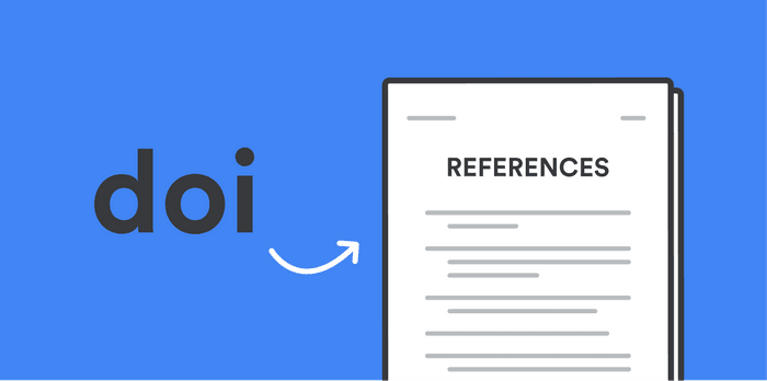 Why you need to include a DOI in your reference