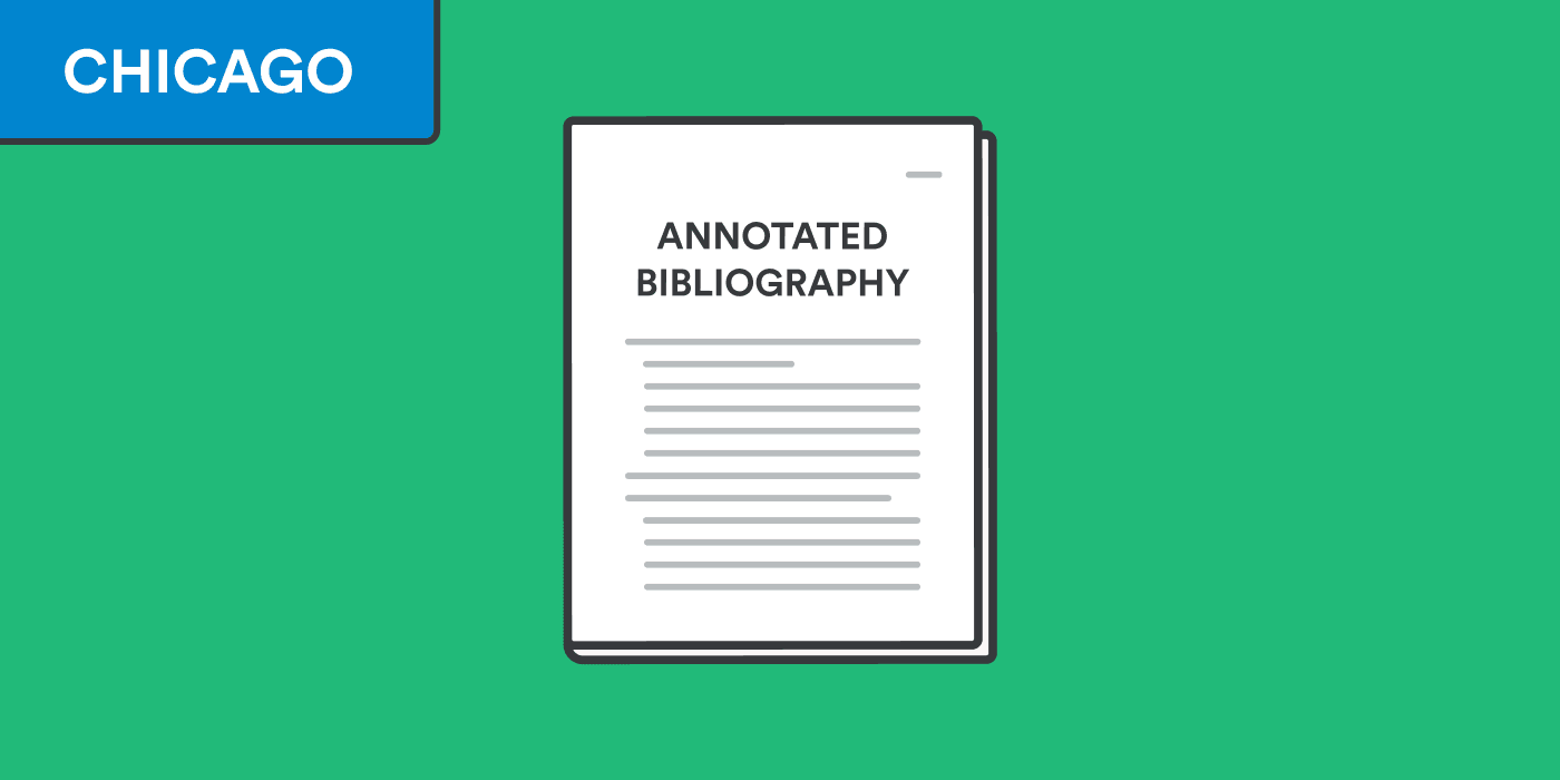 title page for annotated bibliography