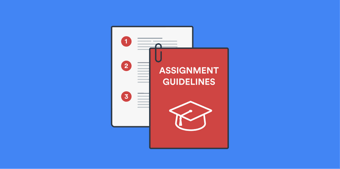 How to read assignment guidelines for an academic paper