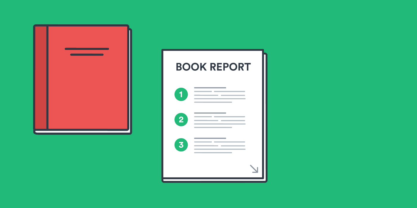 apa book report format example