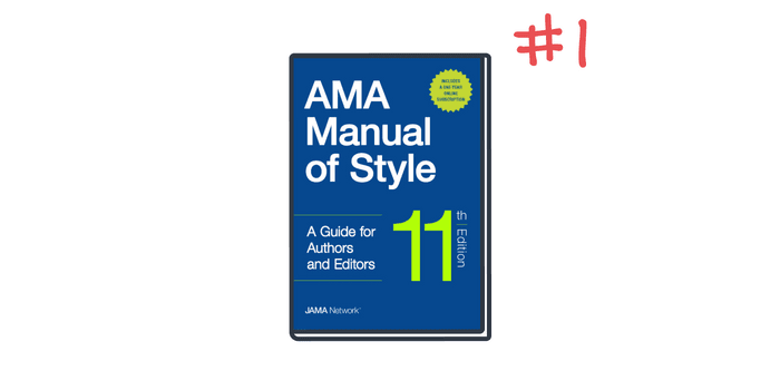 AMA is the number one citation style with superscript numbers