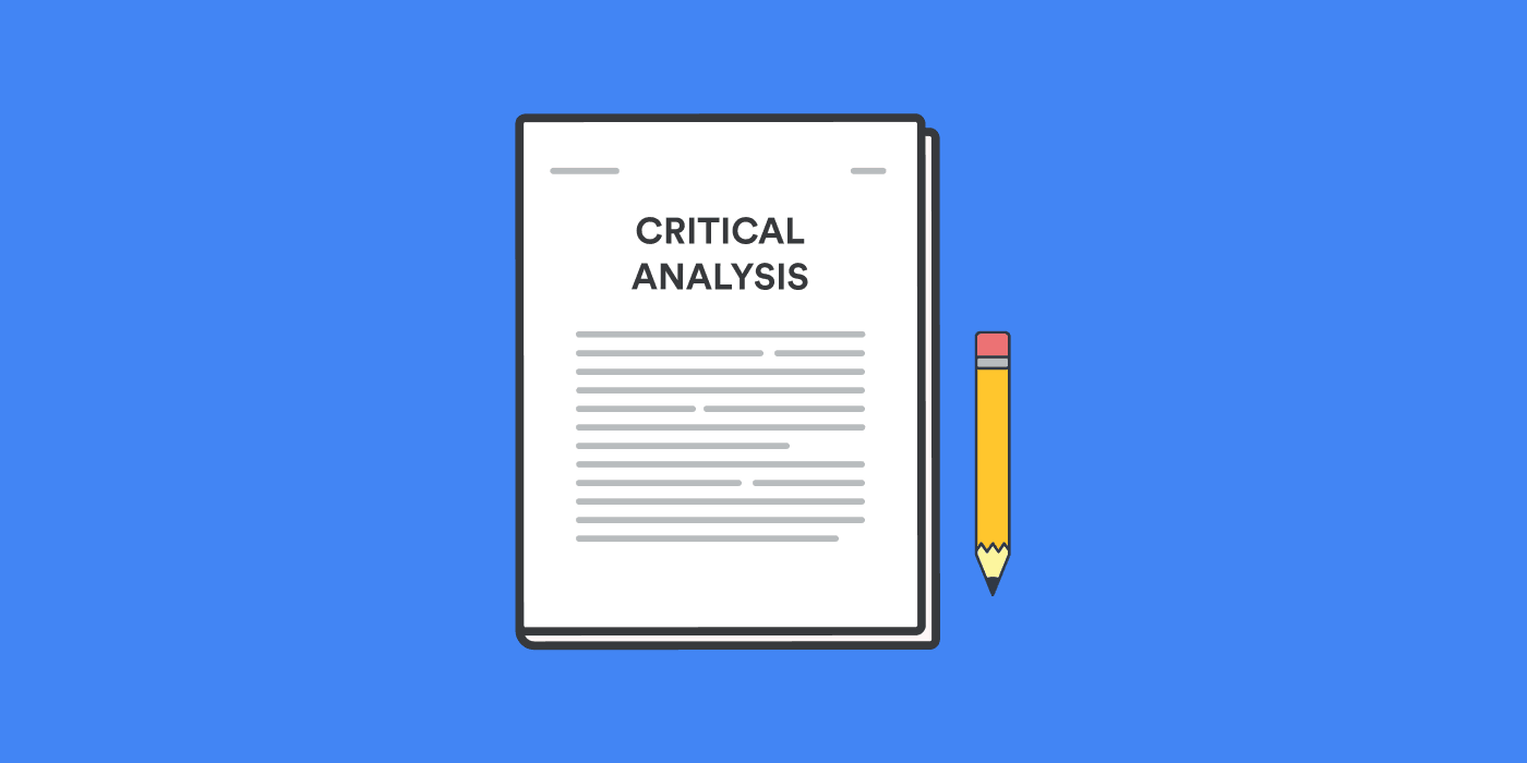 steps to writing a critical analysis