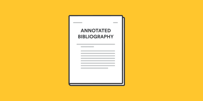 What is an annotated bibliography