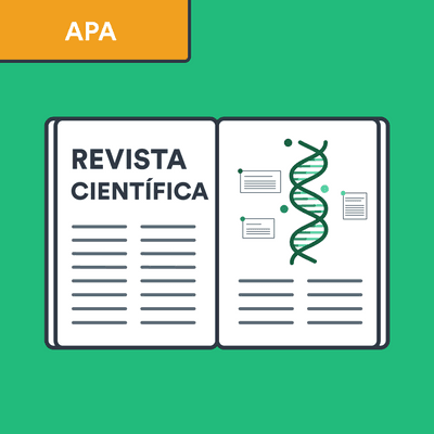 Cita de artículo de revista científica en formato APA