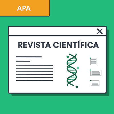 Cita de artículo de revista científica online en formato APA