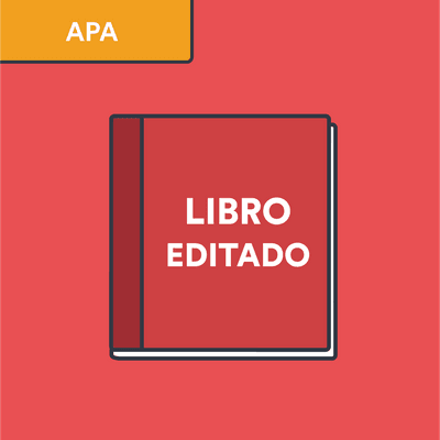 Cita de libro editado en APA