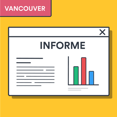 Cita de un informe online estilo Vancouver