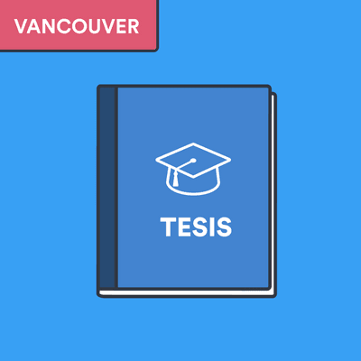 Cita de una tesis estilo Vancouver