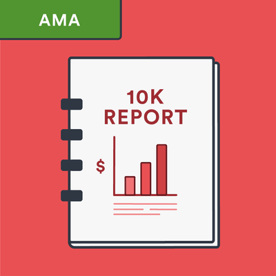 AMA 10-k report citation