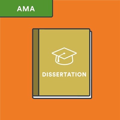 AMA dissertation citation