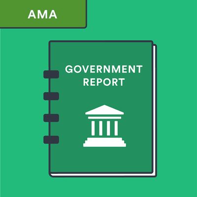 AMA government report citation