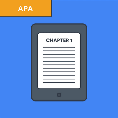 APA ebook citation