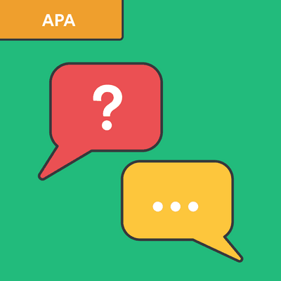 APA FAQs