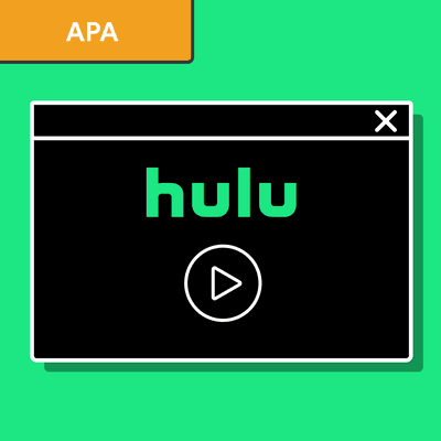 APA Hulu video citation