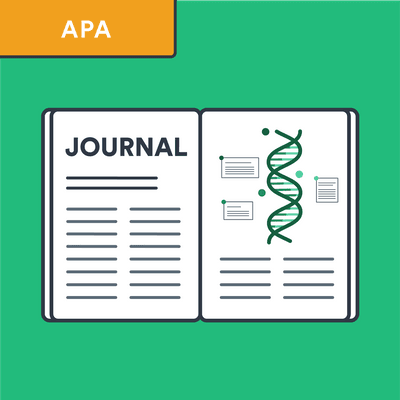 APA journal article citation