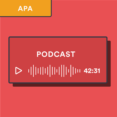how to cite podcast apa in text