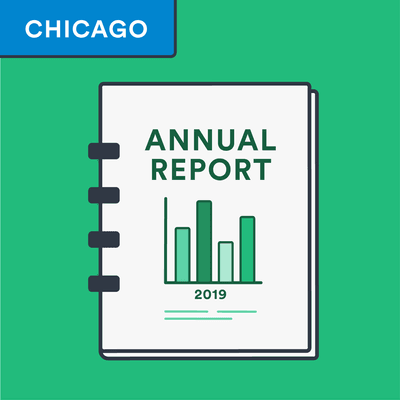Chicago style annual report citation