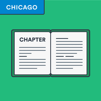 Chicago style book chapter citation