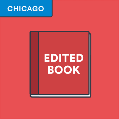 Chicago style edited book citation