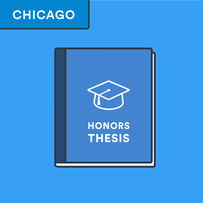 Chicago style honors thesis citation