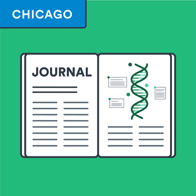 Chicago style journal article citation