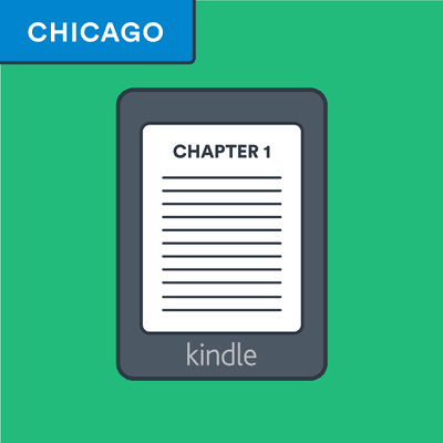 Chicago style Kindle book citation