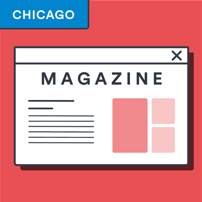 Chicago style online magazine article citation