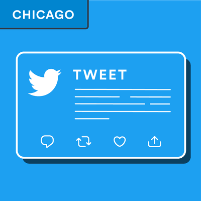 Chicago style tweet citation