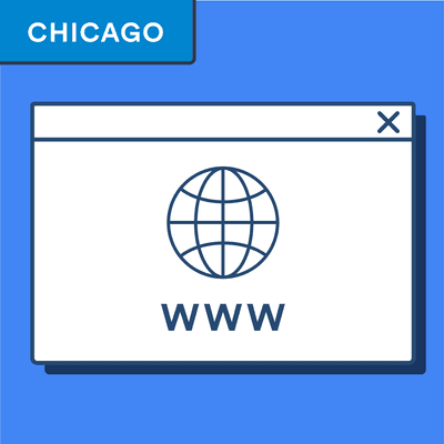 Chicago style website citation