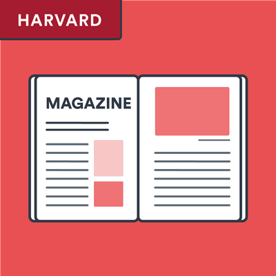 Harvard magazine article citation