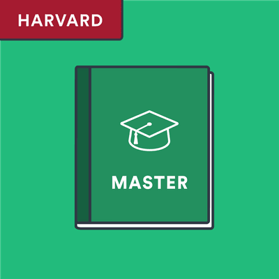 Harvard master's thesis citation