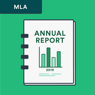 MLA annual report citation