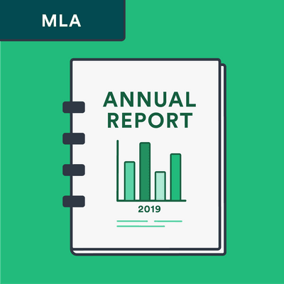 How to cite an annual report