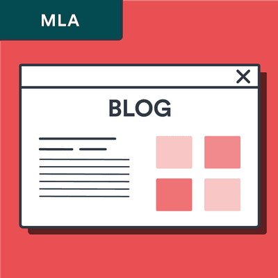 MLA blog post citation