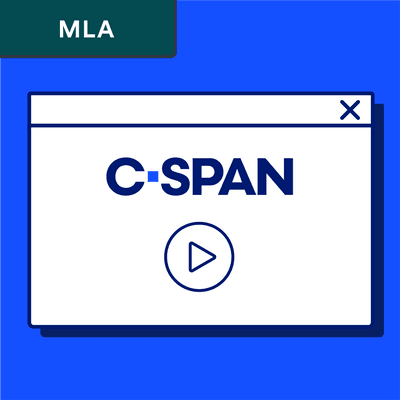 MLA C-SPAN video citation