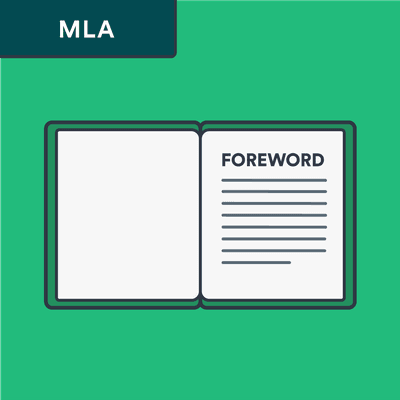 MLA foreword citation