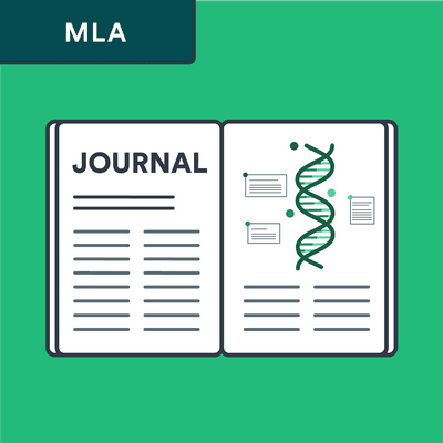 MLA journal article citation