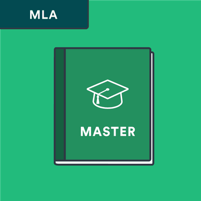 MLA master's thesis citation