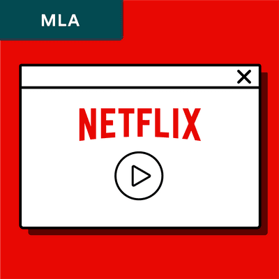 MLA Netflix show citation