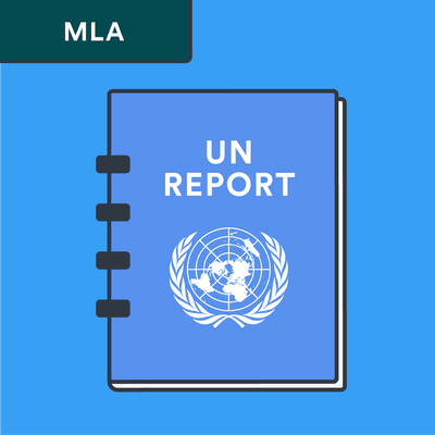 MLA UN report citation