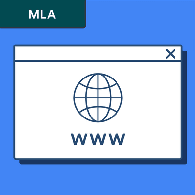 MLA website citation