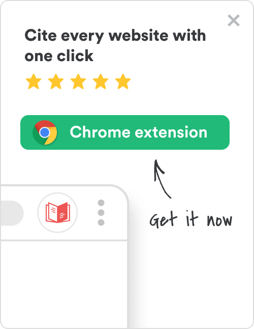 Cite every website with one click