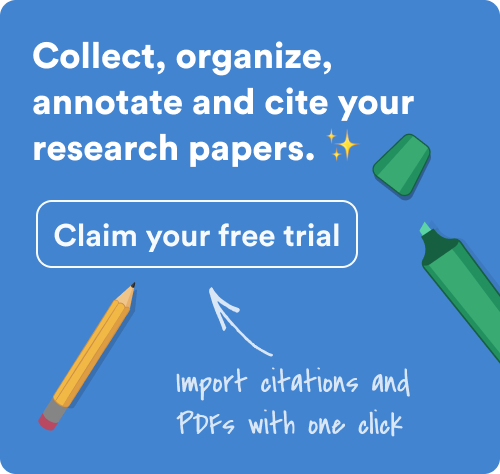 Collect, organize, annotate and cite your research papers