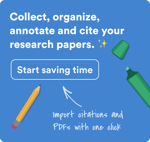 Collect, organize, annotate and cite your research papers