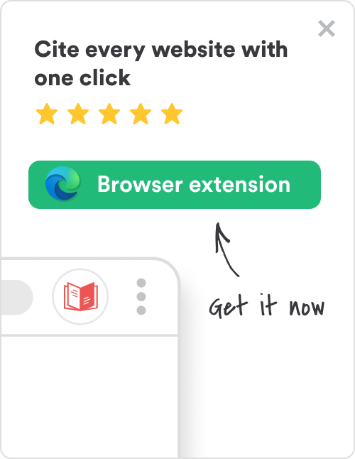 Cite every website with one click