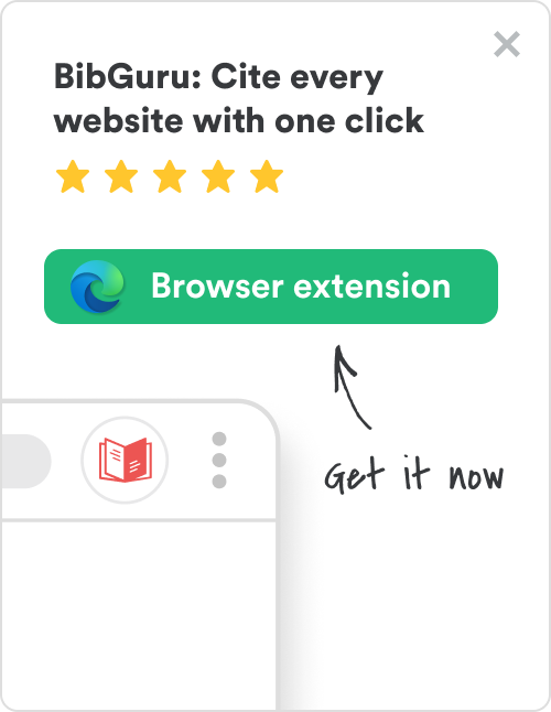 BibGuru: Cite every website with one click