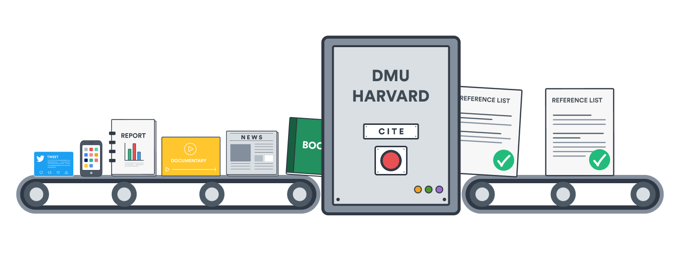 DMU Harvard referencing generator citation generator